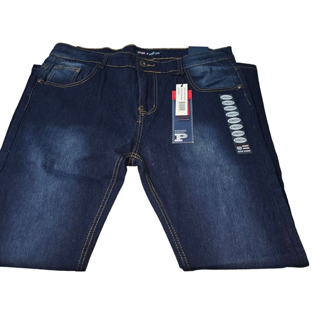Men's Phat Pharm SkinnyFit Stretch Vintage Blue Size 34x30‎